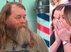 Poraščen mož dobi prvo britje v 20 letih in žena ga komaj prepozna!