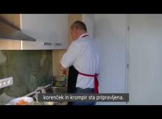 Slepi kuhar iz Celja dokazuje, da ovire ne obstajajo. Preizkusite njegov recept za gobovo juho!